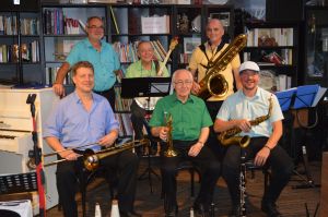 Album photo du concert Jazz@Table LES CHAUDS SEPT DU PERE MOREL au Café de France de Ste Maxime