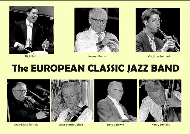 Jazz@Table avec EUROPEAN CLASSIC JAZZ BAND 