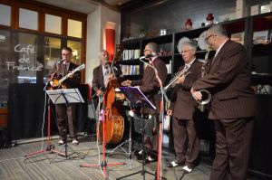 Album photo du concert Jazz@Table WHAT'S UP DOCS au Café de France de Ste Maxime