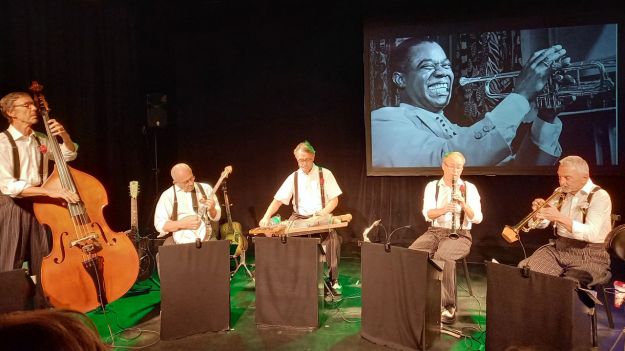 Concert Jazz avec Moonship Washboard Five au Jazz@Table du Café de France
