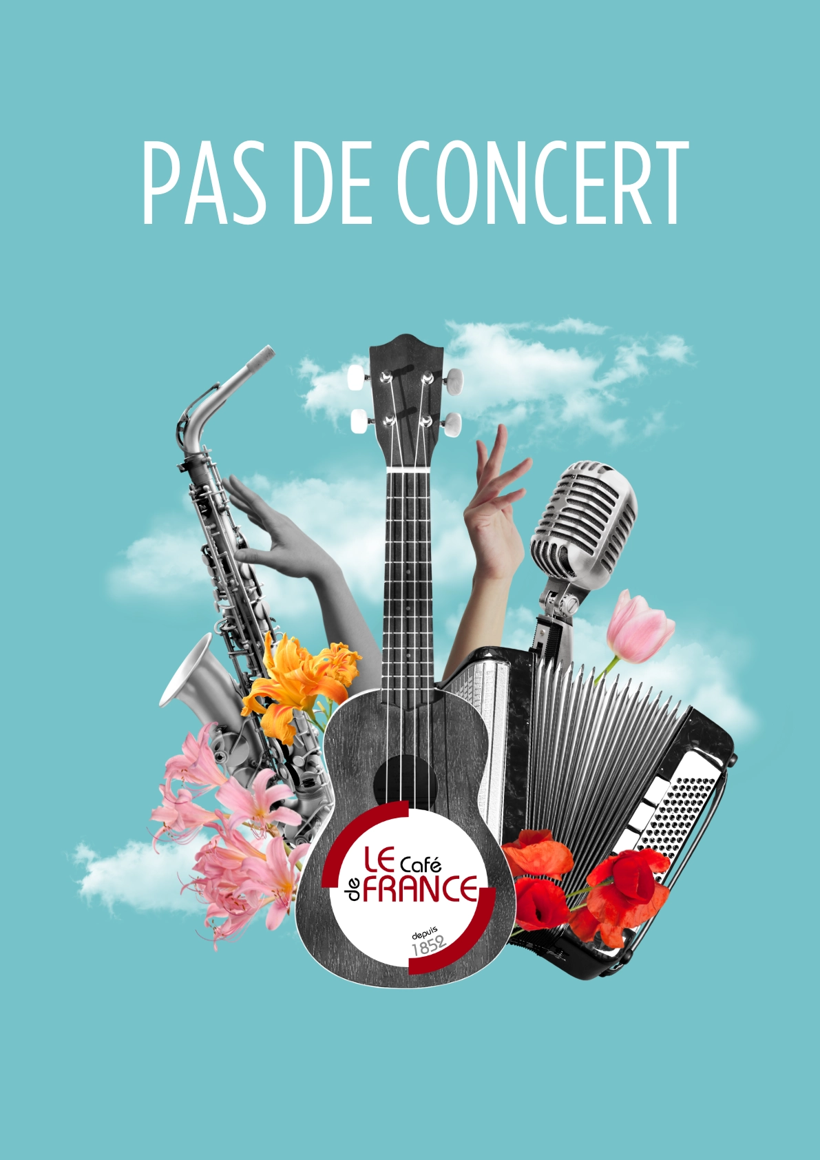 Concert Jazz avec PAS DE CONCERT au Jazz@Table du Café de France