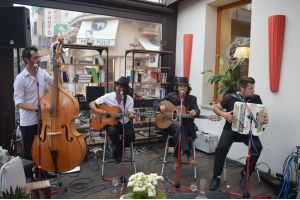 Album photo du concert Jazz@Table ROMANO DANDIES au Café de France de Ste Maxime